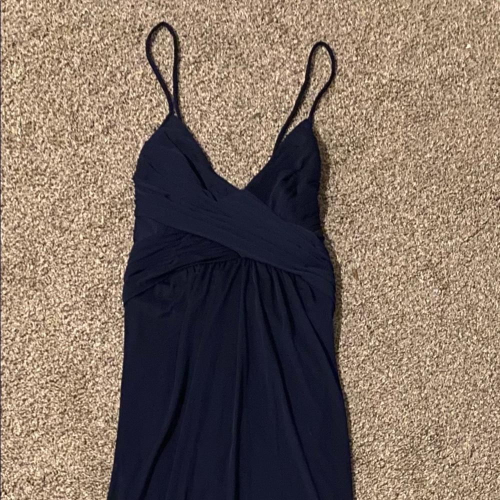 Navy blue size 6 bridesmaids dress